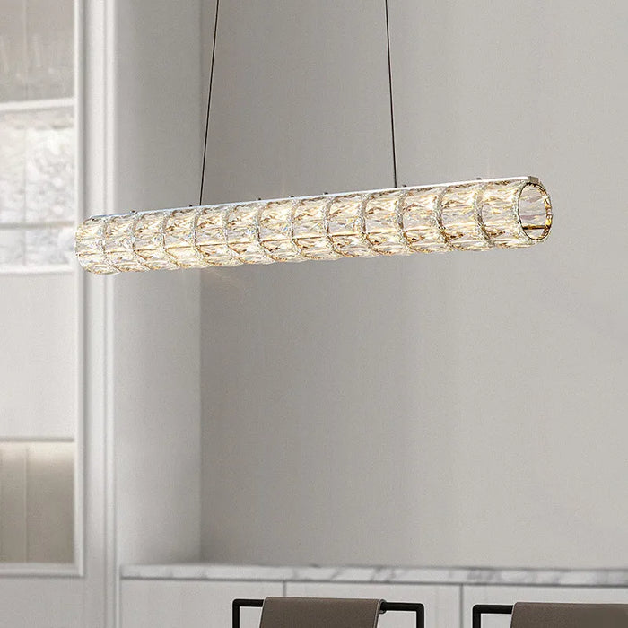Lustre Moderne LED en Cristal K9 - Art Décor Maison