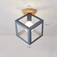 Plafonnier Nordic Wood - Luminaire Créatif pour une Décoration Moderne