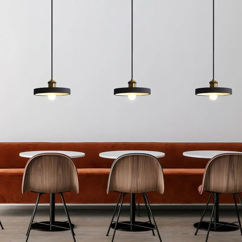 Suspension LED Industrielle chic