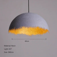 Lustre LED Créatif "Demi-Mois" - Design Italien pour Éclairage Intérieur