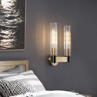 Applique murale italienne de luxe en cristal de cuivre "Crystal Luxe"