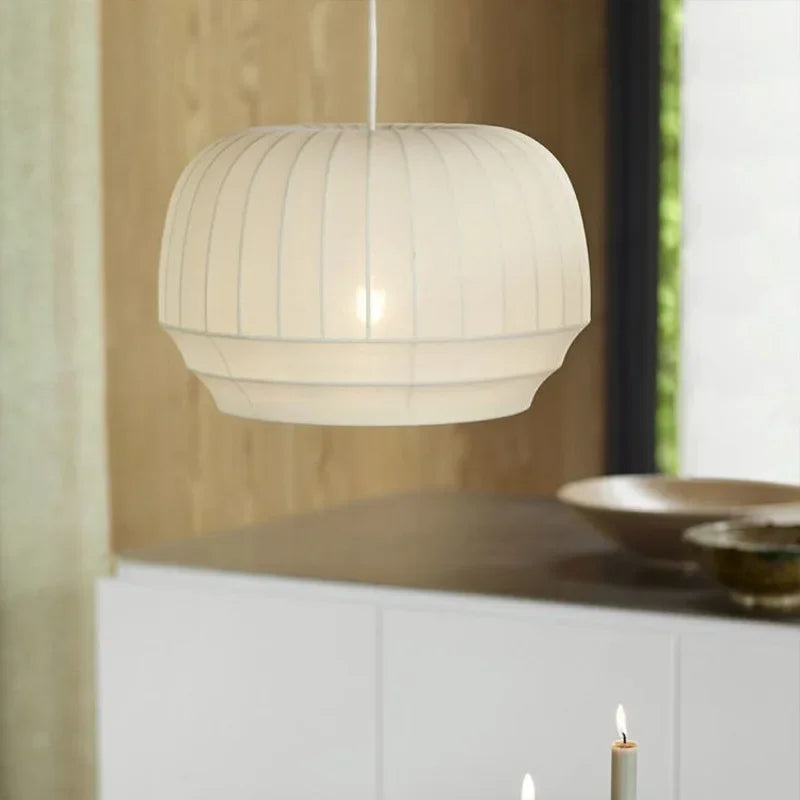 Lustres Nordica - Tissu Extensible Minimaliste pour Café