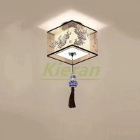 Plafonnier LED Moderne Lotus Oiseau pour Hôtel KTV