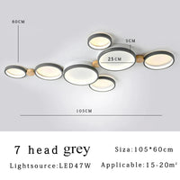 Plafonnier LED Scandinave Chic