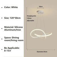 Lustre LED Design Moderne Doré - Luxe et Élégance