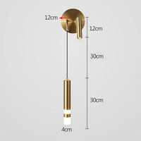 Applique murale LED double tête pour décor maison