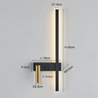 Applique murale LED Nordica
