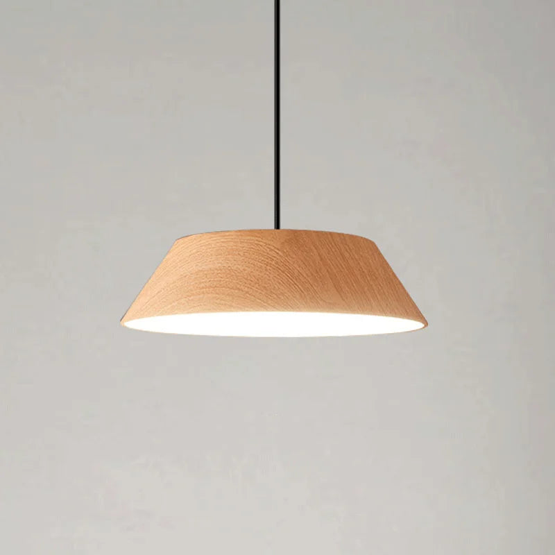 Lustre en Noyer pour Salle à Manger et Bar