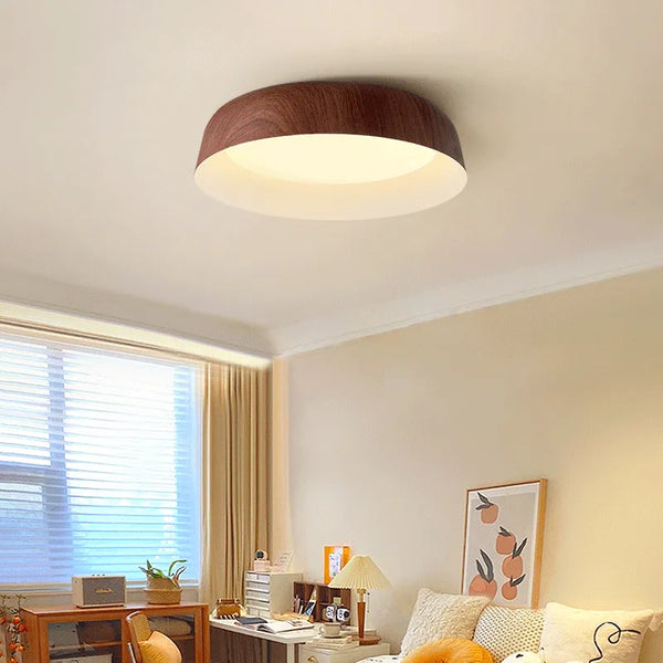 Lustre en bois design : style nordique japonais
