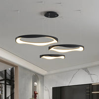Lustre LED design nordique rond