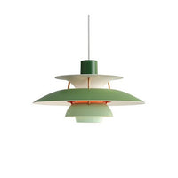 Suspension LED Coen avec abat-jours métalliques innovants