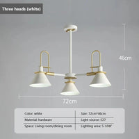 Suspension LED Wood Lights: Suspension Créative Nordique en Bois