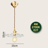 Suspension Diamond Glass LED Nordic Modern