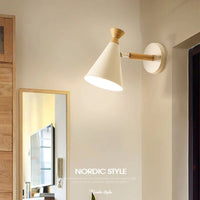 Applique murale nordique en bois naturel