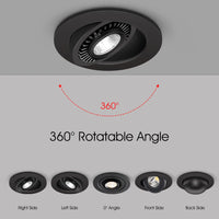 Spot lumineux LED encastrable plafond design