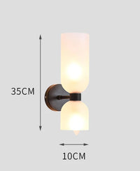 Applique murale nordique moderne en verre - Luminance Scandinave