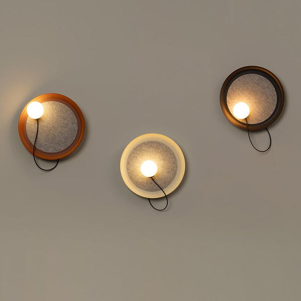 Applique murale LED ronde moderne "Barp"