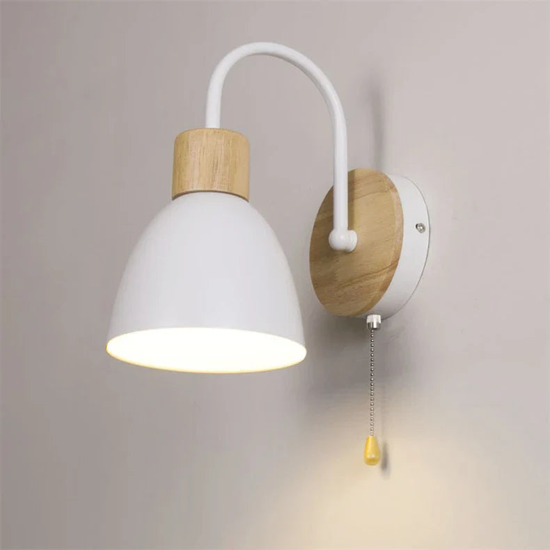 Applique Murale Nordique Moderne Macaron avec Interrupteur LED - Édition Exclusive