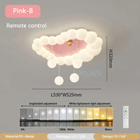 Plafonnier Nordique Design à Bulles Luminaire Décoratif - Idéal pour la Chambre