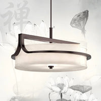 Lustre en fer de Style chinois moderne – Personnalité créative