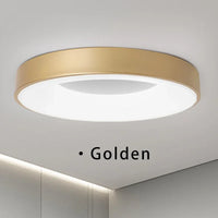 Plafonnier LED nordique contemporain circulaire Lumina