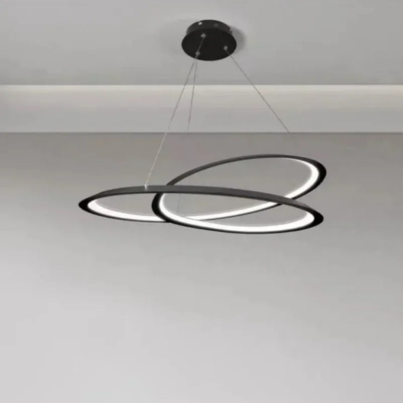 Lustre LED suspendu au design contemporain