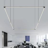 Lustre Nordique Minimaliste LED pour Restaurant et Bureau - Éclat Scandinave