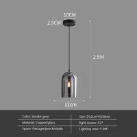 Plafonnier LED Minimaliste Moderne "Nordic Glow"