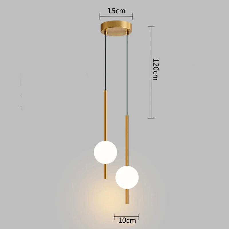 Suspension crystal ball.