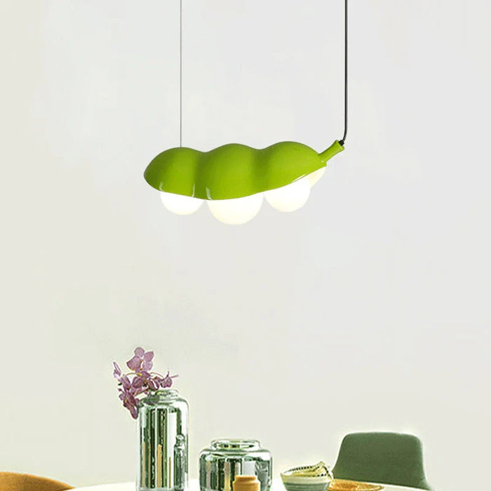 Lustre en verre à pois innovants avec fil ajustable