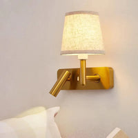 Applique murale Luxe Texturée pour Chambre avec Liseuse Murale Intégrée et Protection des Yeux LED