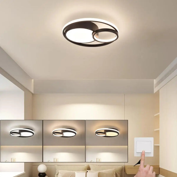 Plafonnier LED Multicolore Moderne