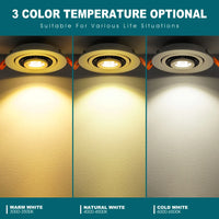 Spot lumineux LED encastrable plafond design