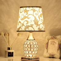 Lampe de Table en Cristal Européenne Chic