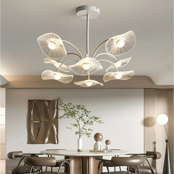 Lustre de salon moderne blanc décor à la maison LED suspendu pour hall chambre Loft salle à manger cuisine