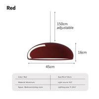 Suspension LED Nordique Macaron - Luminaire Suspendu Éclairage Maison