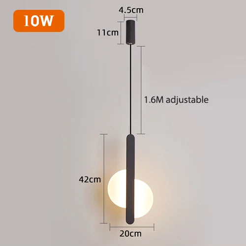 Suspension LED de design moderne