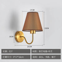 Applique Murale LED en Tissu pour une Décoration Intérieure Élégante