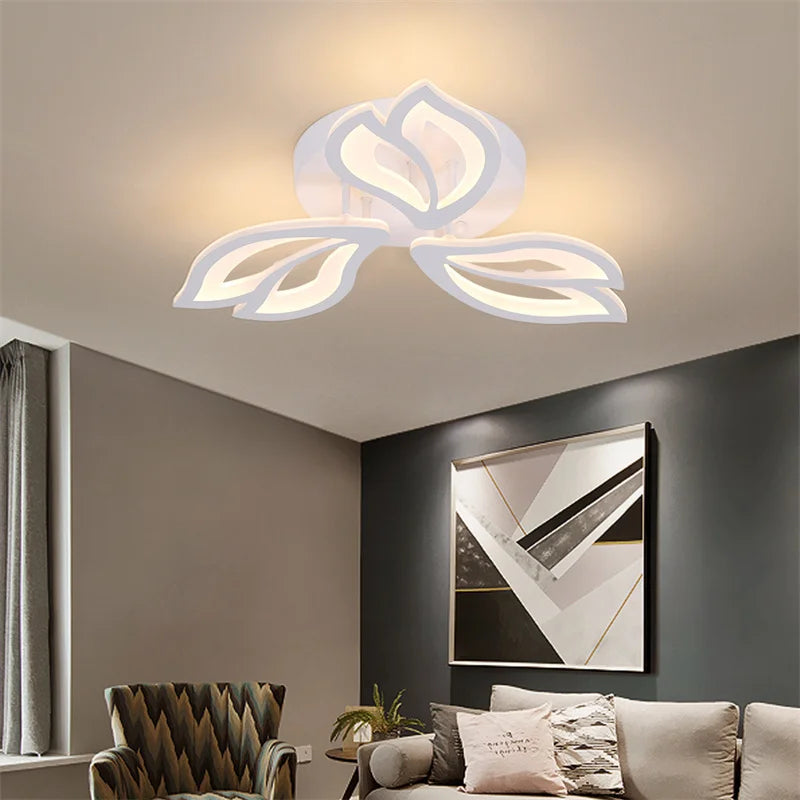 Plafonnier intérieur moderne en acrylique - Luminaire décoratif idéal