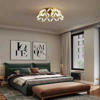 Plafonnier LED Minimaliste Moderne avec Abat-Jour Fantaisie: Style Durable