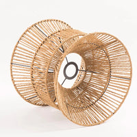 Lustre japonais en corde de papier Wabi-sabi