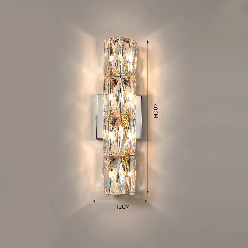 Applique murale Villa de Luxe en Cristal