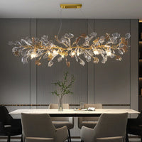 Lustre Nordique en Verre Émaillé : Suspension Luxueuse pour Hôtel, Salon et Chambre
