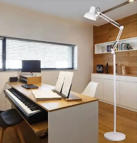 Lampadaire de croissance mécanique amélioré avec bras télescopique ultra-long
