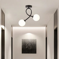 Plafonnier moderne minimaliste en verre - Éclairage intérieur de qualité