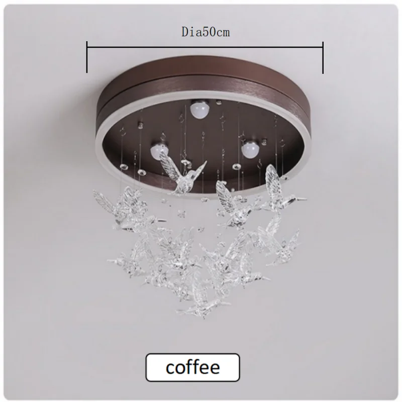 Lustre LED en Cristal Créatif - Chaleur Romantique Moderne