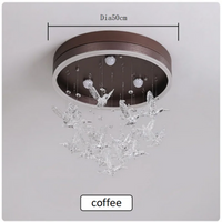 Lustre LED en Cristal Créatif - Chaleur Romantique Moderne