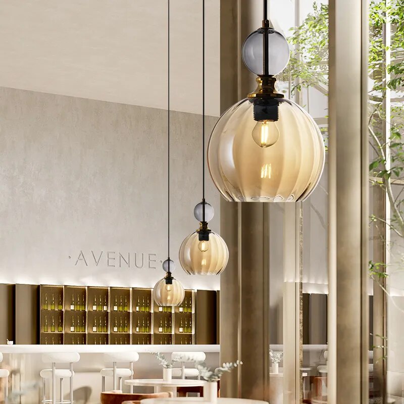 Suspension Bonbon en Verre pour une Déco Lumineuse