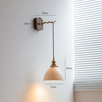 Applique murale noyer pour un intérieur moderne