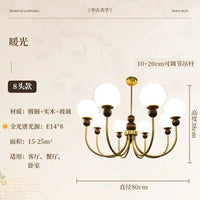 Lustre médiéval français rétro lampe suspendue Luminária - Édition Spéciale